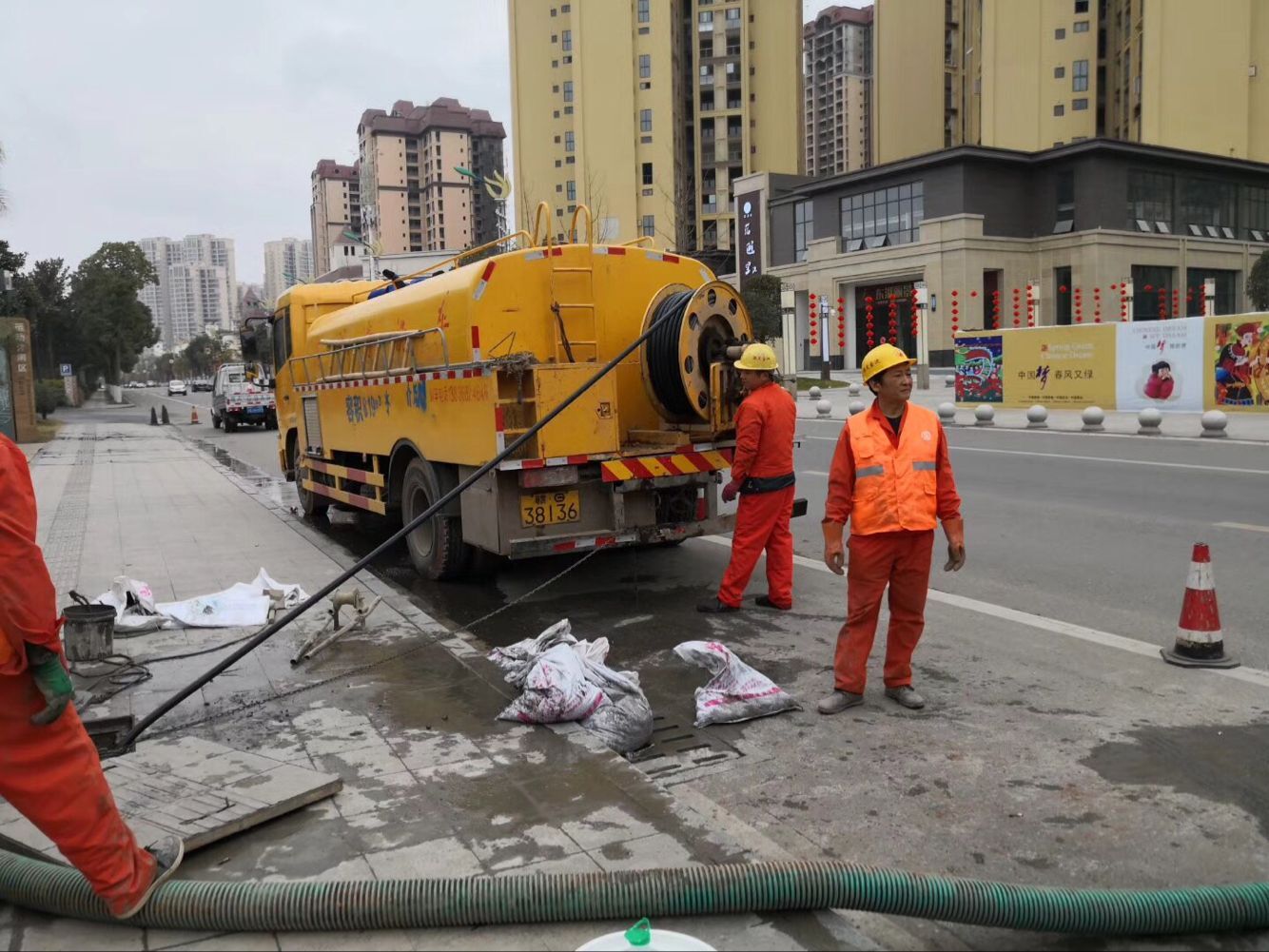 松溪排污管道清淤-管道清洗