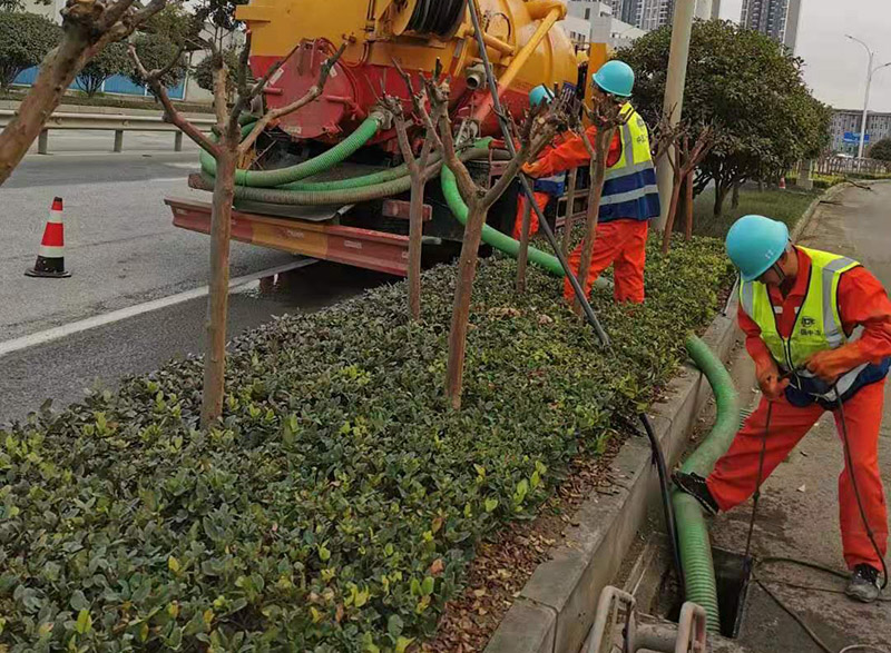 松溪市政管道清淤